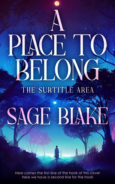 Pre Made Book Cover Lucky Point