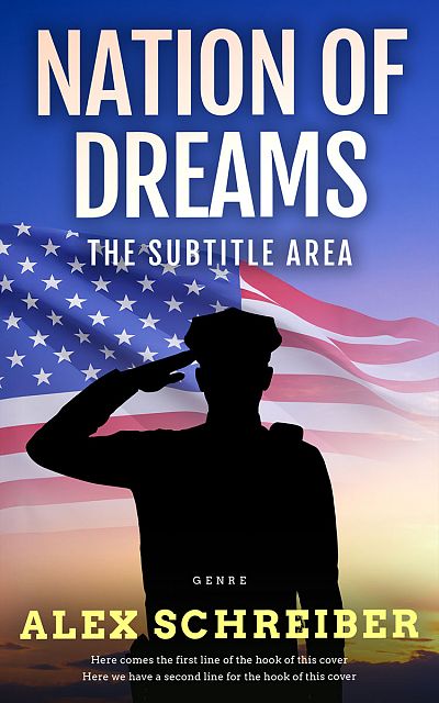 Pre Made Book Cover Dust Storm