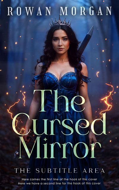 Pre Made Book Cover Mirage