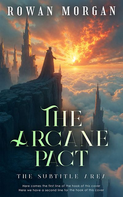 Pre Made Book Cover Limed Spruce