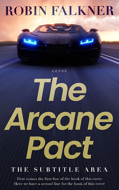 Pre Made Book Cover Cameo