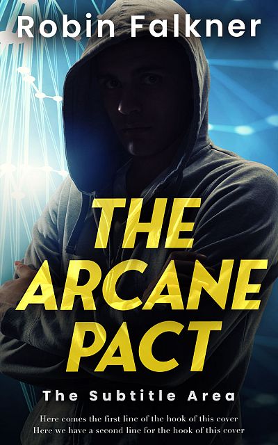 Pre Made Book Cover Deco