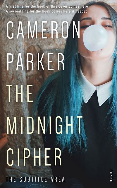 Pre Made Book Cover Outer Space