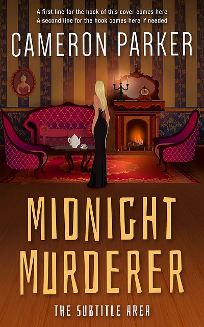 Pre Made Book Cover Espresso