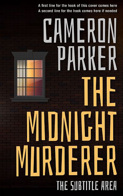 Pre Made Book Cover Harvest Gold