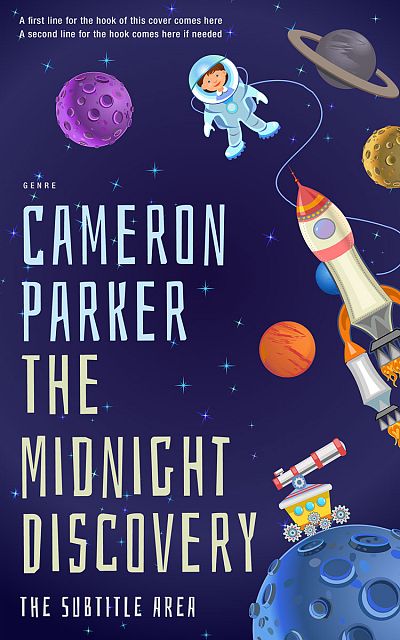 Pre Made Book Cover Port Gore