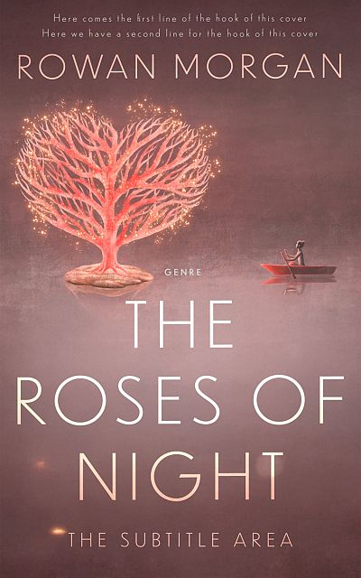 Pre Made Book Cover Russett