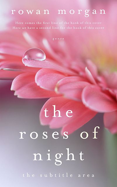 Pre Made Book Cover Oriental Pink