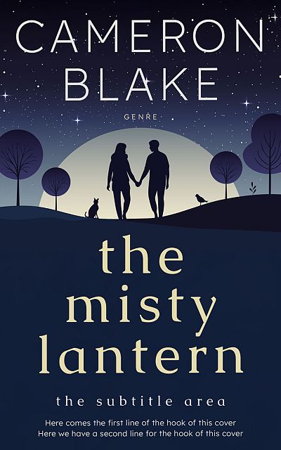 Pre Made Book Cover Mirage