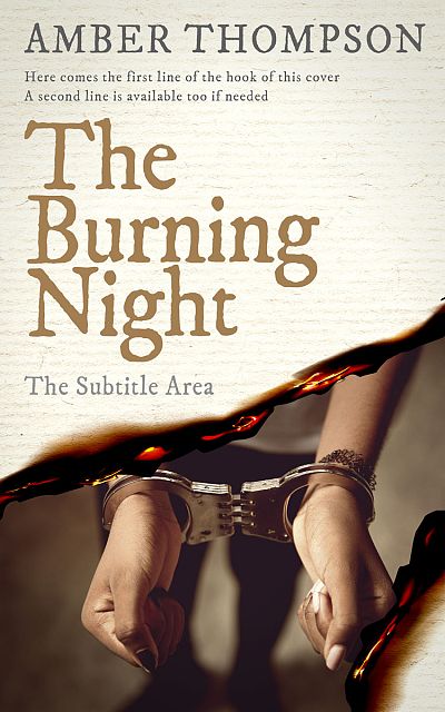 Pre Made Book Cover White Rock
