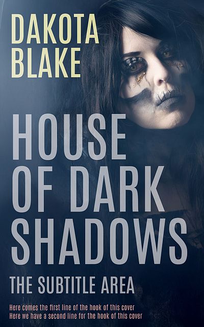 Pre Made Book Cover Cloud Burst