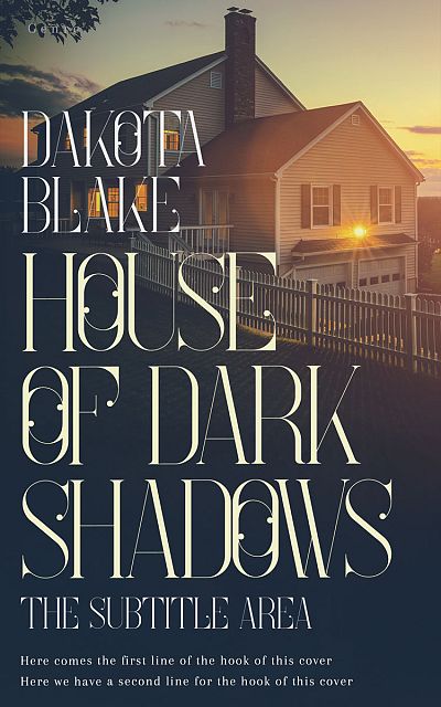 Pre Made Book Cover Sorrell Brown