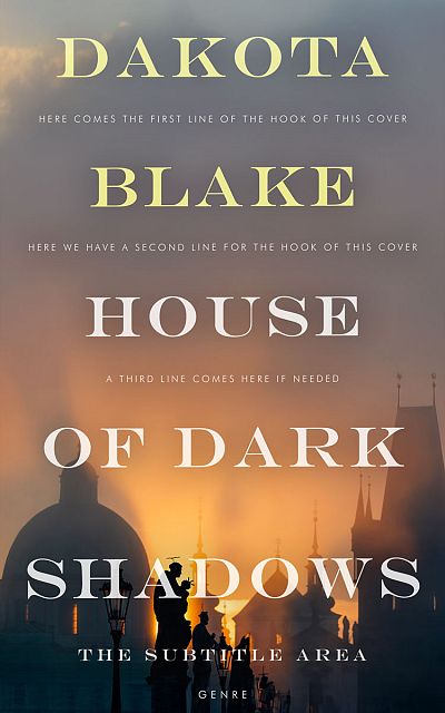 Pre Made Book Cover Sand Dune