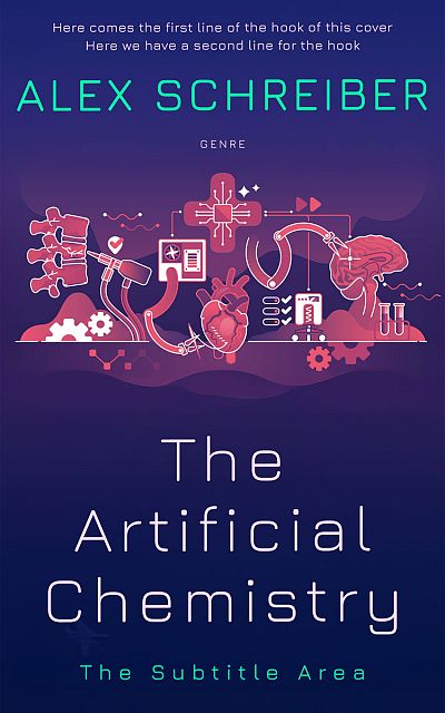 Pre Made Book Cover Port Gore