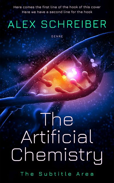 Pre Made Book Cover Puce
