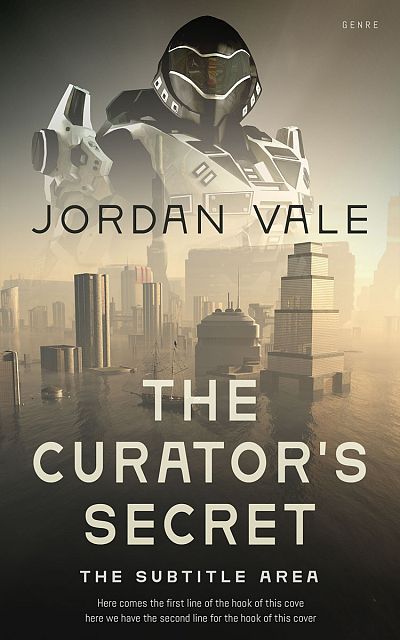 Pre Made Book Cover Armadillo
