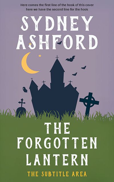 Pre Made Book Cover Mountain Mist