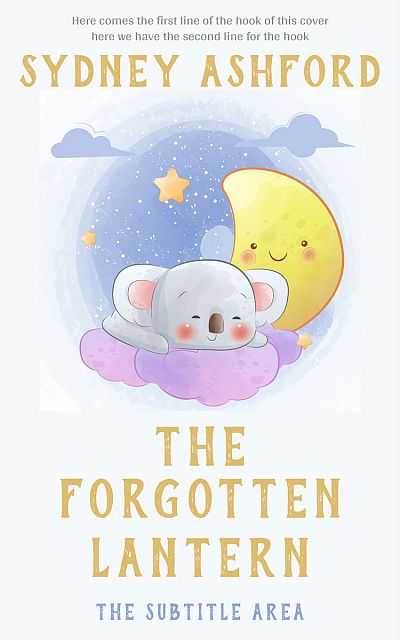 Pre Made Book Cover Catskill White