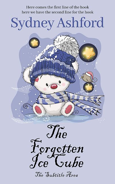 Pre Made Book Cover Blue Haze