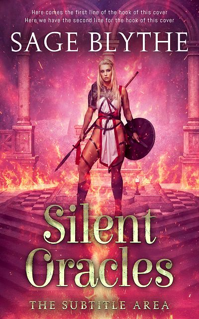 Pre Made Book Cover Camelot