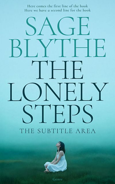 Pre Made Book Cover Water Leaf