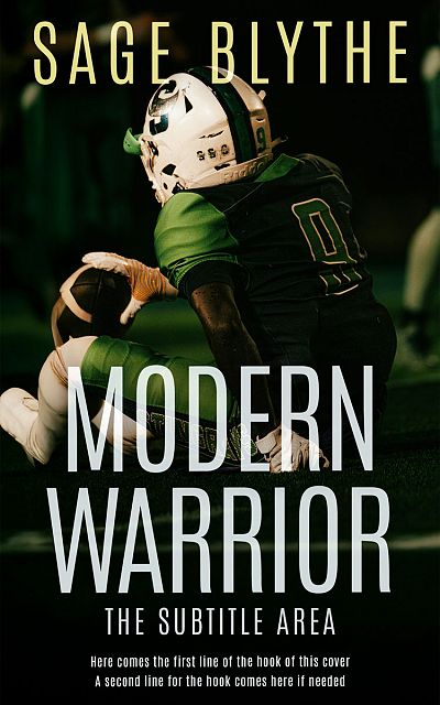 Pre Made Book Cover Foggy Gray