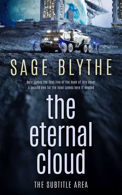 Pre Made Book Cover Mirage