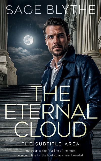 Pre Made Book Cover Ebony Clay