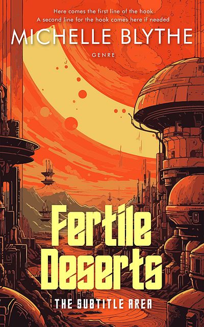 Pre Made Book Cover Eclipse