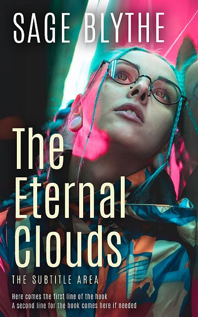 Pre Made Book Cover Cavern Pink