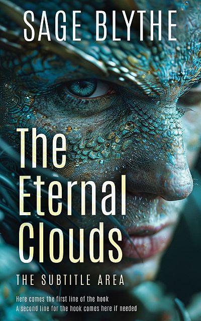 Pre Made Book Cover Timber Green