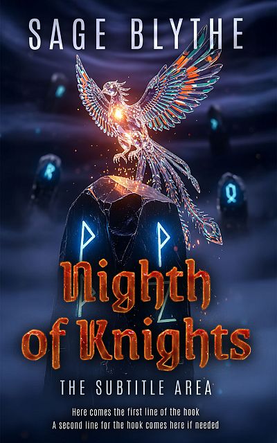 Pre Made Book Cover Mirage