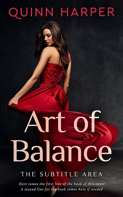 Pre Made Book Cover Cocoa Brown