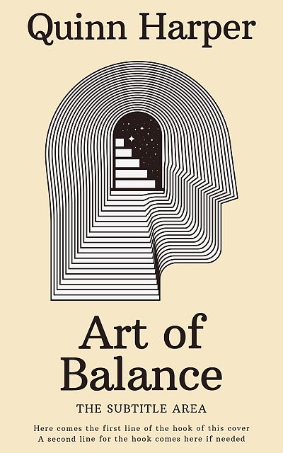 Pre Made Book Cover Wheatfield