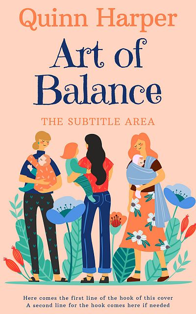 Pre Made Book Cover Wheat