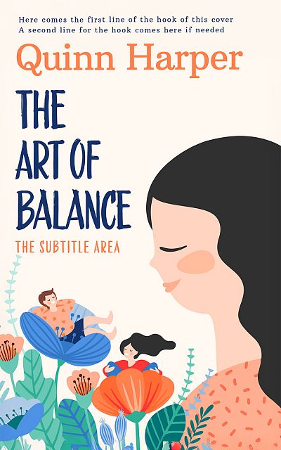 Pre Made Book Cover Linen