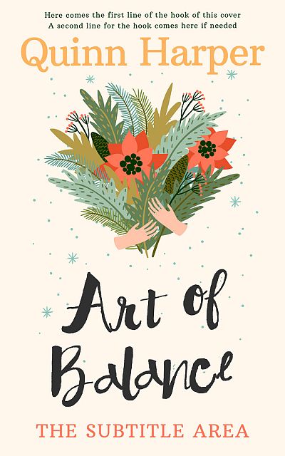 Pre Made Book Cover White Linen