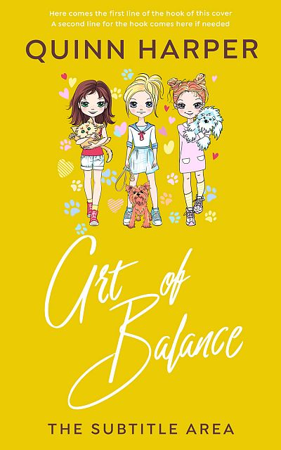 Pre Made Book Cover Corn