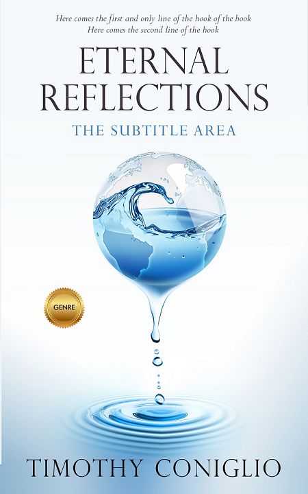 Related Premade Abstract Book Cover: Black Squeeze #1656