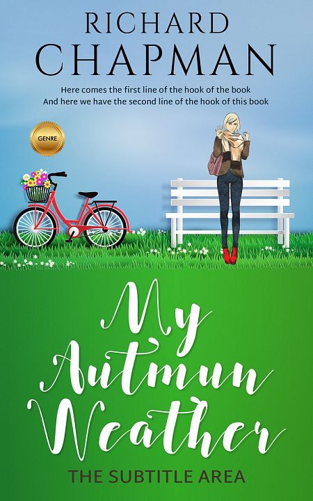 Related Premade Teen & Young Adult Book Cover: Forest Green #2308