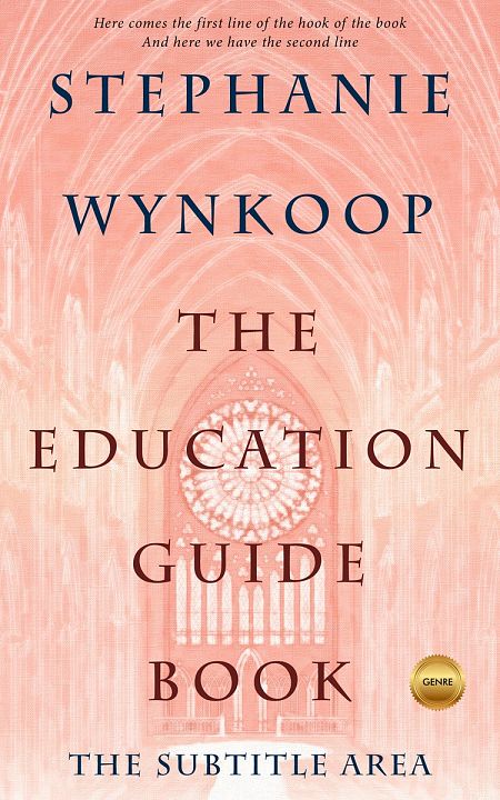 Related Premade Religion & Spirituality Book Cover: Apricot Peach #2328