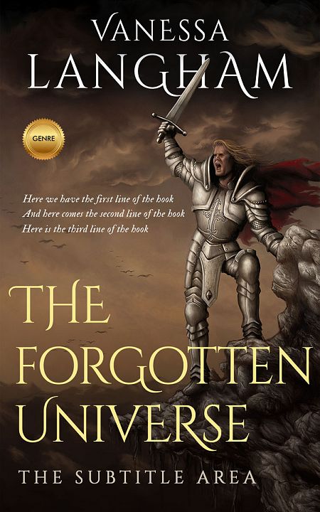 Related Premade Fantasy Book Cover: Zeus #2354