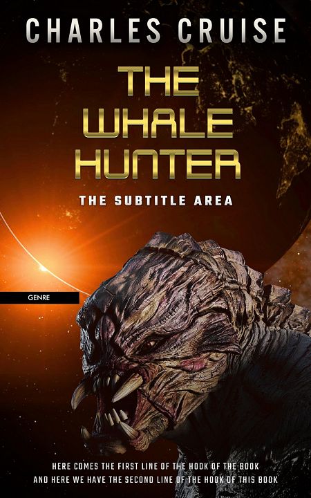 Related Premade Science Fiction Book Cover: Crowshead #2840