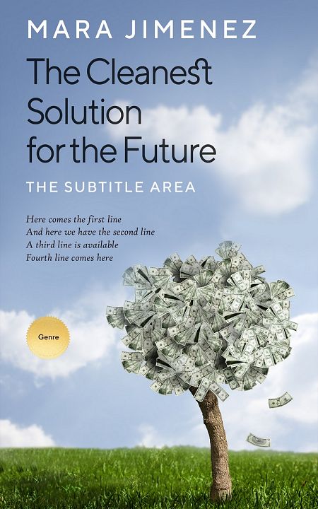 Related Premade Business Book Cover: Rock Blue #3560