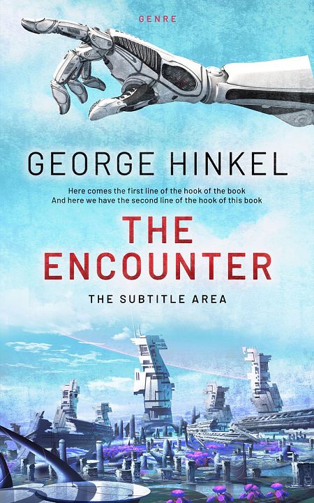 Related Premade Science Fiction Book Cover: Spindle #4102