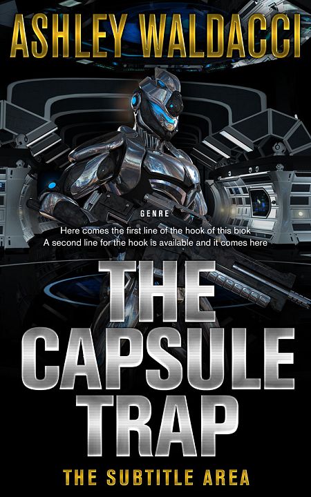 Related Premade Science Fiction Book Cover: Heathered Gray #4289