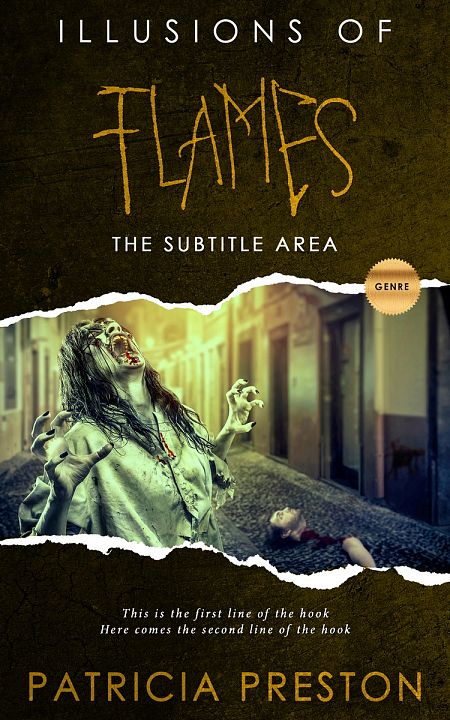 Related Premade Abstract Book Cover: Eternity #5295