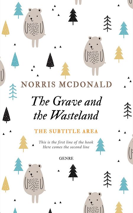 Related Premade Abstract Book Cover: Silver Rust #5729