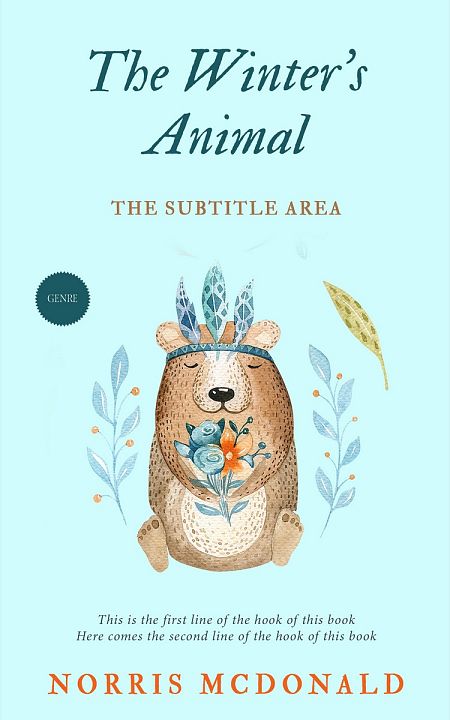 Related Premade Nature Book Cover: White Ice #5737