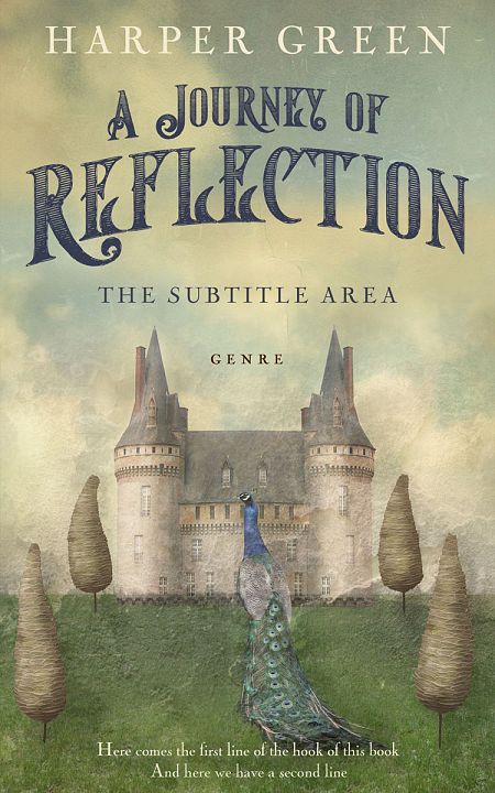 Related Premade Surreal Book Cover: Heathered Gray #7002